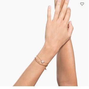 Swarovski rosegold ginger bracelet